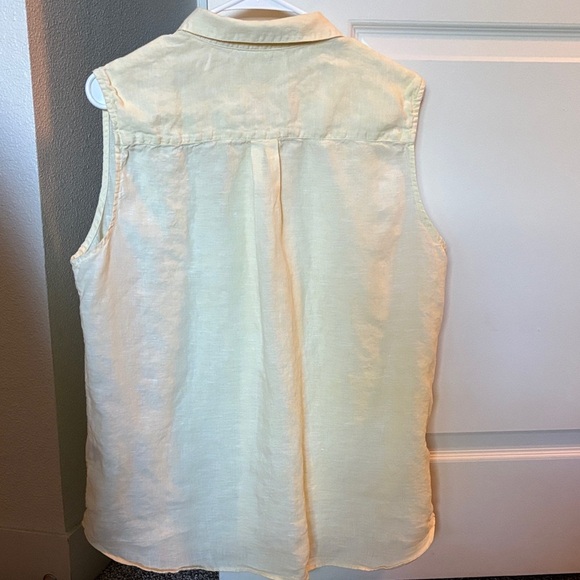 Uniqlo Women’s Butter Yellow Shirt 100% Linen
Size XL - Picture 3 of 8